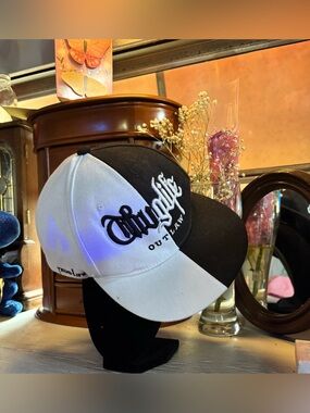 2PAC "Way of Life" Black & White Snapback Hat